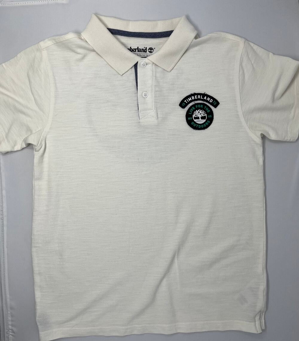 Timerland Polo style Boys size Large Preppie PreOwned in good condition.